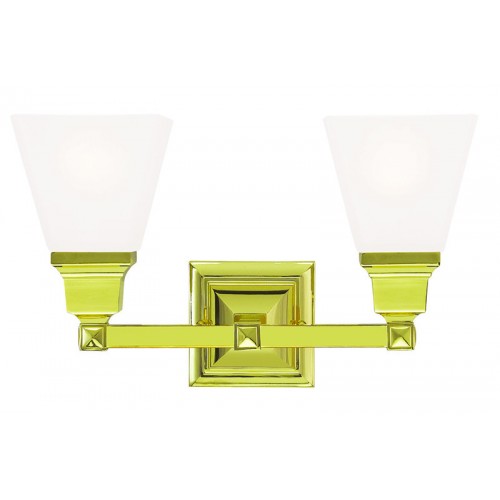 LIVEX LIGHTING 1032-02 Mission Bath Vanity Fredericton
