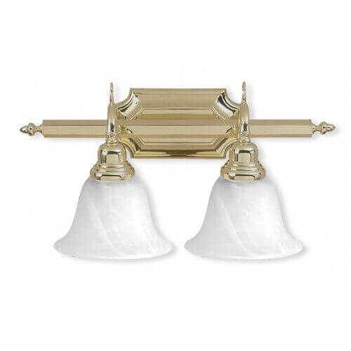 LIVEX LIGHTING 1282-02 French Regency Bath Vanity Calgary