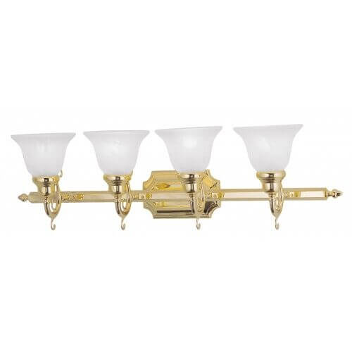 LIVEX LIGHTING 1284-02 French Regency Bath Vanity Quebec City