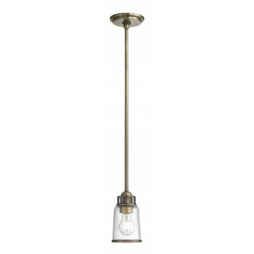 LIVEX LIGHTING 40021-01 Lawrenceville Mini Pendant Fredericton