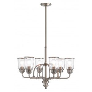 LIVEX LIGHTING 40026-91 Lawrenceville Chandelier Montreal