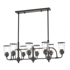 LIVEX LIGHTING 40028-07 Lawrenceville Linear Chandelier Vancouver