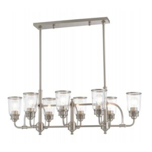 LIVEX LIGHTING 40028-91 Lawrenceville Linear Chandelier Winnipeg