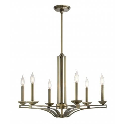 LIVEX LIGHTING 40056-01 Trumbull Chandelier Fredericton