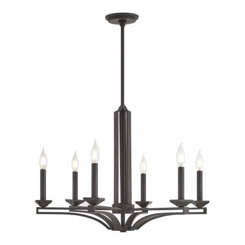 LIVEX LIGHTING 40056-07 Trumbull Chandelier Edmonton
