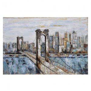 RENWIL OL940 DEEP BLUE Hand Painted Vancouver