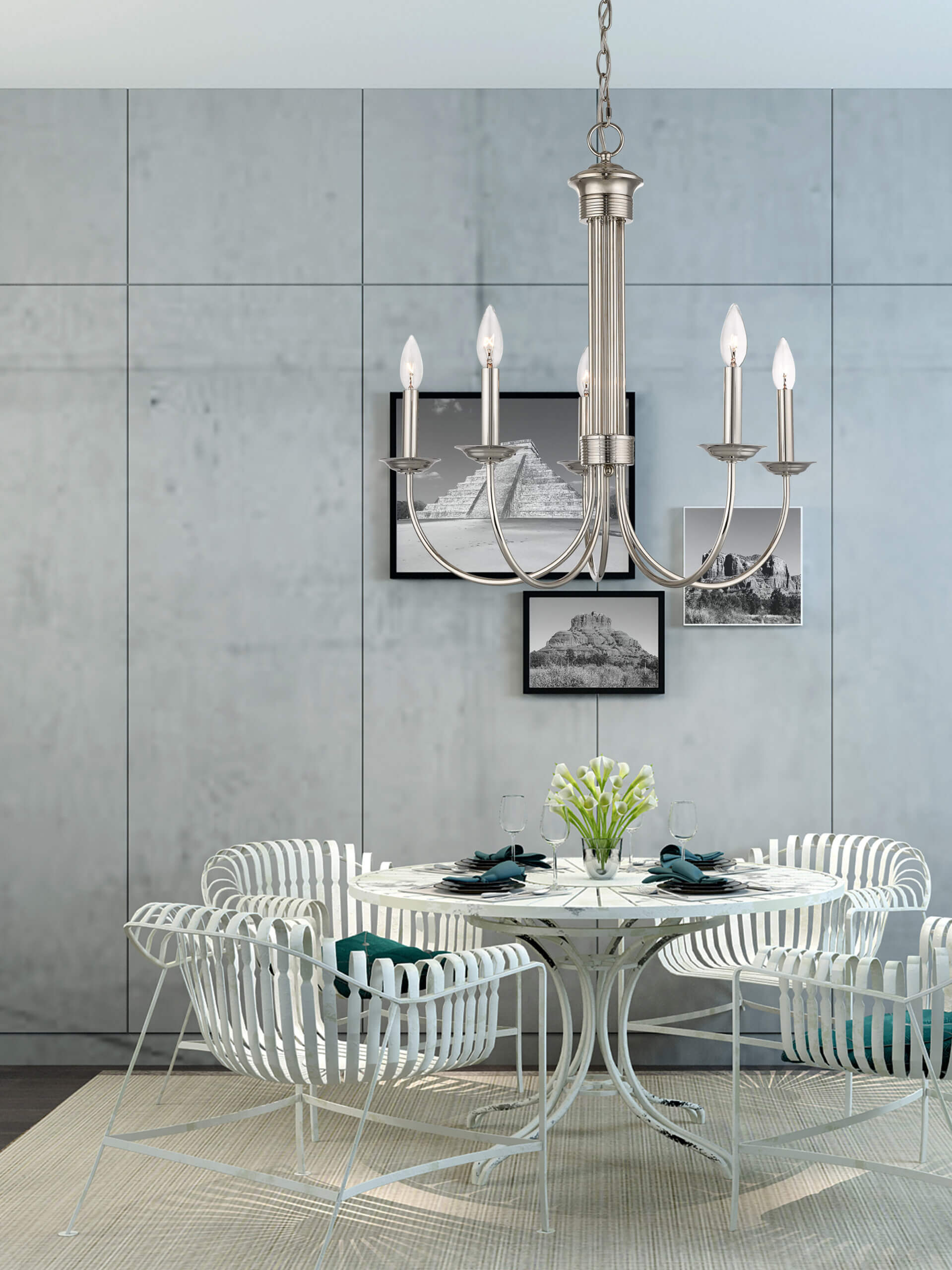 LIVEX LIGHTING 42685-35 Estate Chandelier Halifax