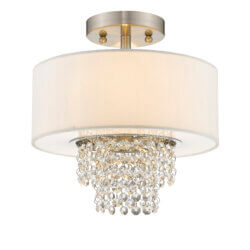 LIVEX LIGHTING 51025-91 Carlisle Ceiling Mount Calgary