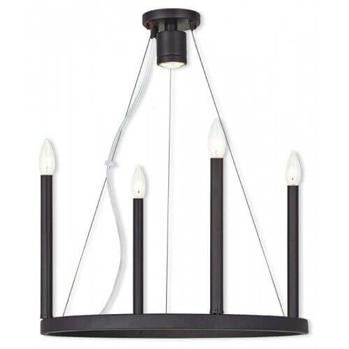 LIVEX LIGHTING 40244-07 Alpine Chandelier Toronto