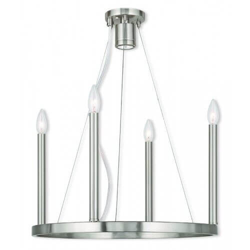 LIVEX LIGHTING 40244-91 Alpine Chandelier Calgary