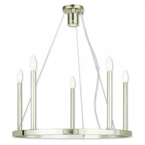LIVEX LIGHTING 40245-35 Alpine Chandelier Vancouver