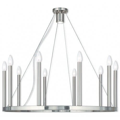 LIVEX LIGHTING 40248-91 Alpine Chandelier Edmonton