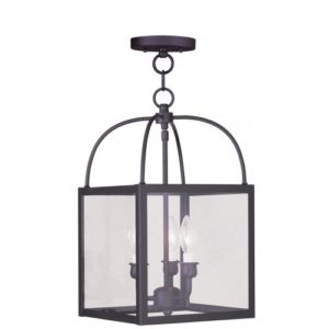 LIVEX LIGHTING 4037-07 Milford Lantern Ceiling Mount Fredericton