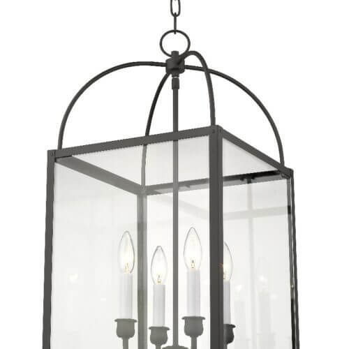 LIVEX LIGHTING 4042-07 Milford Lantern Chandelier Fredericton