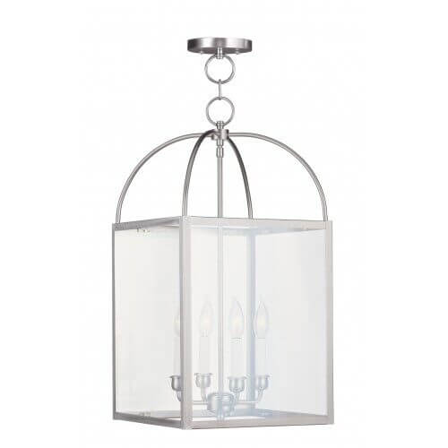 LIVEX LIGHTING 4042-91 Milford Lantern Chandelier Montreal