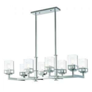 LIVEX LIGHTING 40598-05 Harding Linear Chandelier Halifax