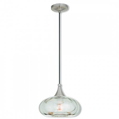 LIVEX LIGHTING 40603-91 Art Glass Mini Pendant Ottawa