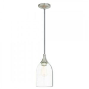 LIVEX LIGHTING 40608-91 Art Glass Mini Pendant Montreal
