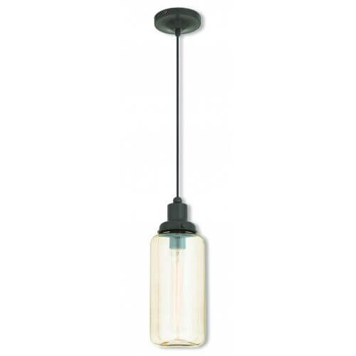 LIVEX LIGHTING 40634-92 Art Glass Mini Pendant Winnipeg