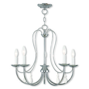 LIVEX LIGHTING 40865-05 Mirabella Chandelier Montreal