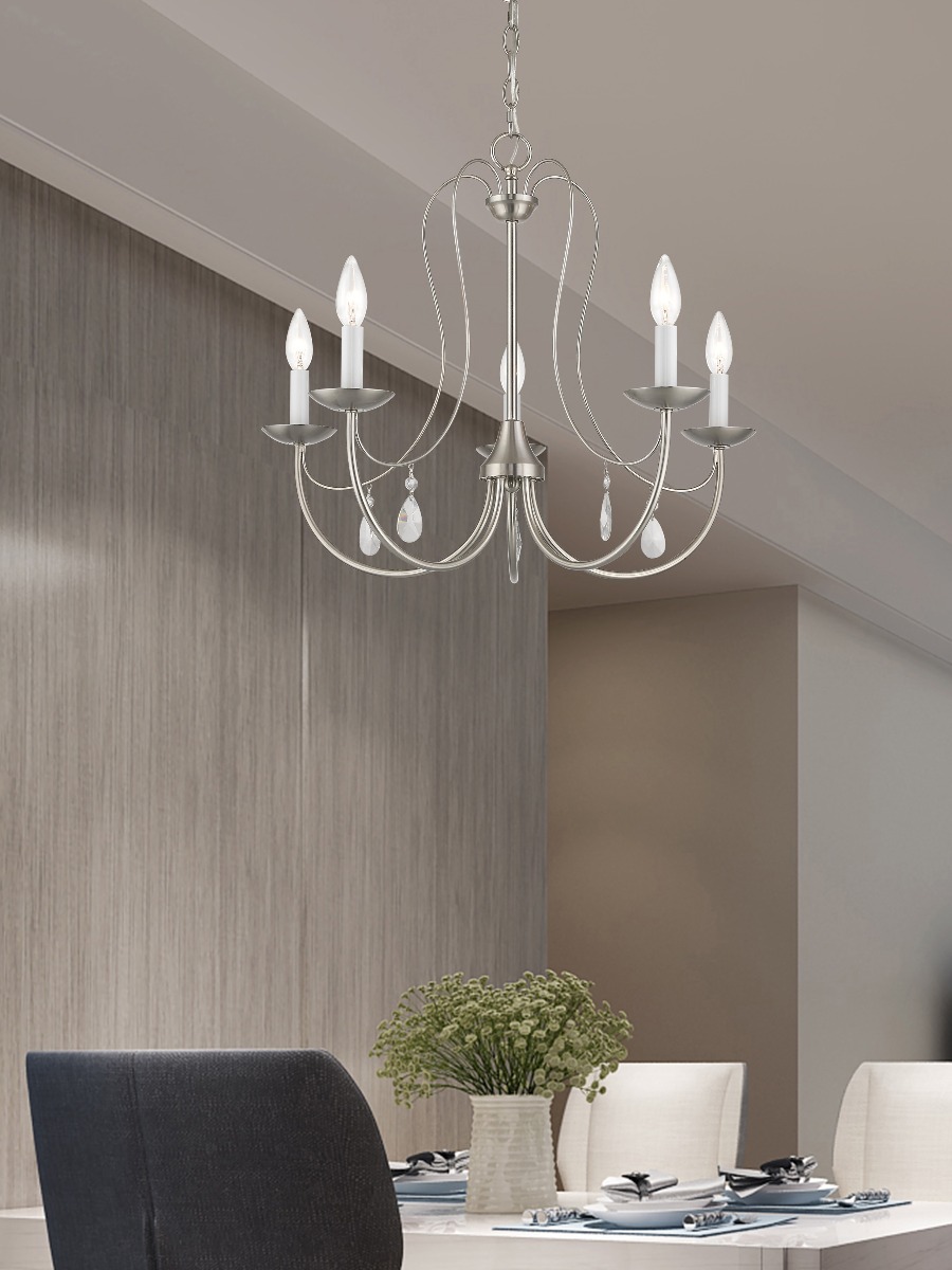 LIVEX LIGHTING 40865-91 Mirabella Chandelier Quebec City