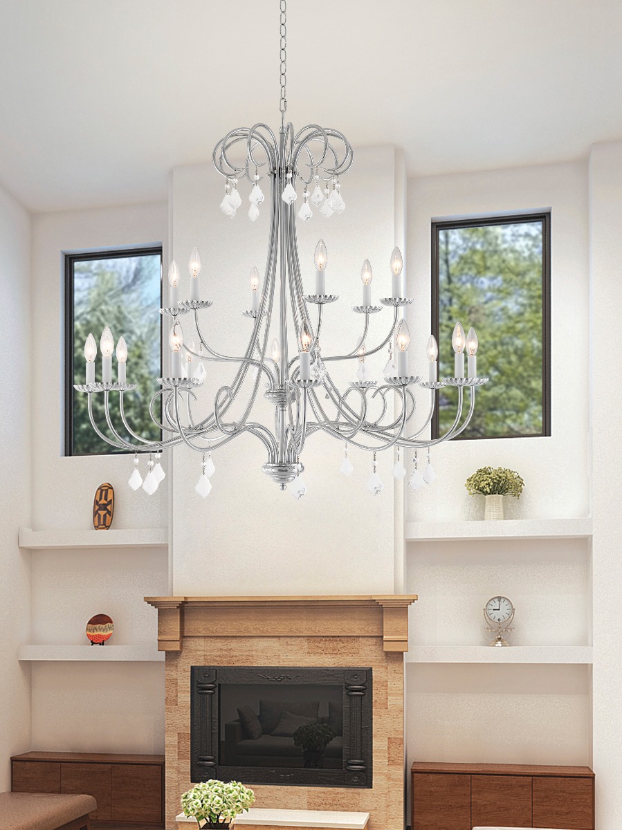 LIVEX LIGHTING 40870-05 Daphne Grand Chandelier Edmonton