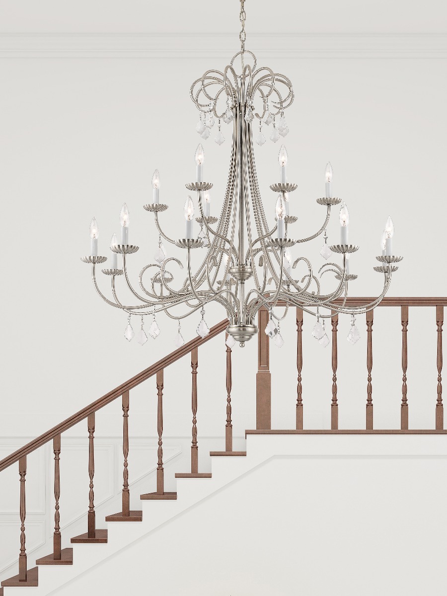 LIVEX LIGHTING 40870-91 Daphne Grand Chandelier Halifax