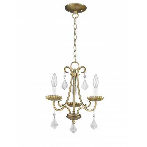 LIVEX LIGHTING 40873-48 Daphne Mini Chandelier Halifax
