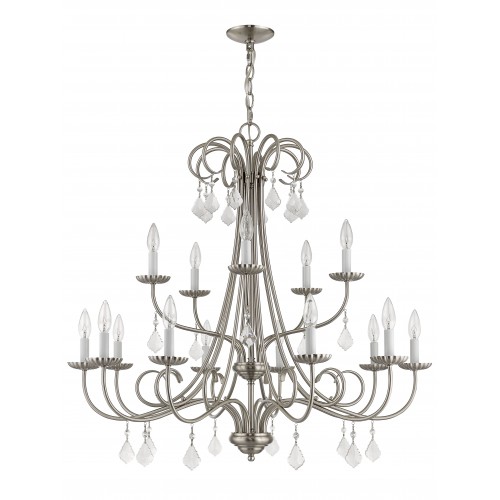 LIVEX LIGHTING 40879-91 Daphne Grand Chandelier Montreal