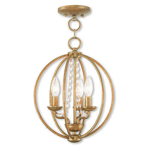 LIVEX LIGHTING 40913-48 Arabella Mini Chandelier Montreal