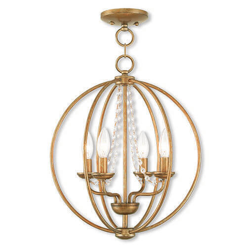 LIVEX LIGHTING 40914-48 Arabella Mini Chandelier Quebec City