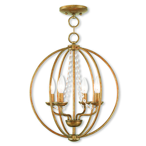 LIVEX LIGHTING 40914-48 Arabella Mini Chandelier Quebec City