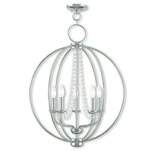 LIVEX LIGHTING 40915-05 Arabella Chandelier Fredericton