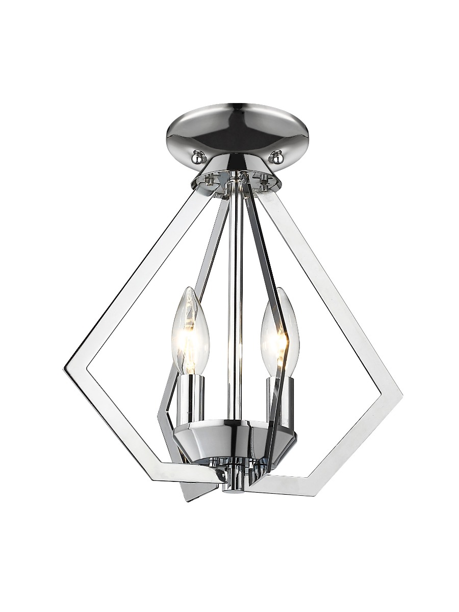 LIVEX LIGHTING Prism 40922-05 Mini Chandelier Ceiling Mount Montreal