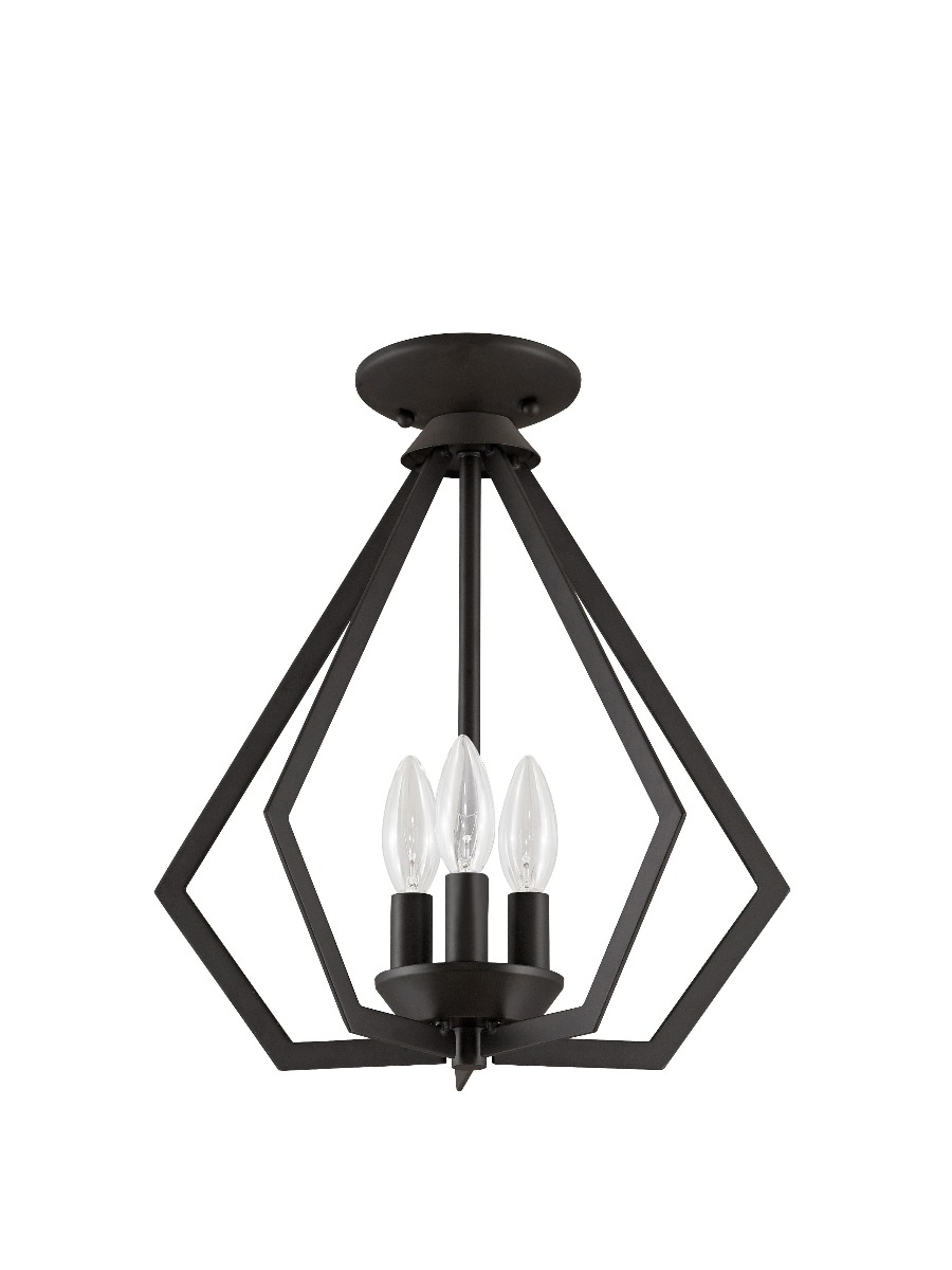 LIVEX LIGHTING 40923-07 Prism Mini Chandelier Halifax