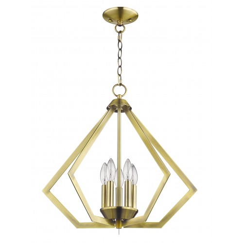 LIVEX LIGHTING 40925-01 Prism Chandelier Edmonton