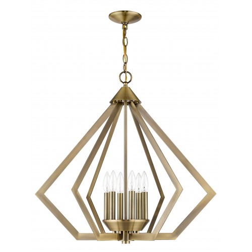 LIVEX LIGHTING 40926-01 Prism Chandelier Montreal
