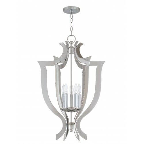 LIVEX LIGHTING 41004-05 Aldrich Lantern Chandelier Montreal