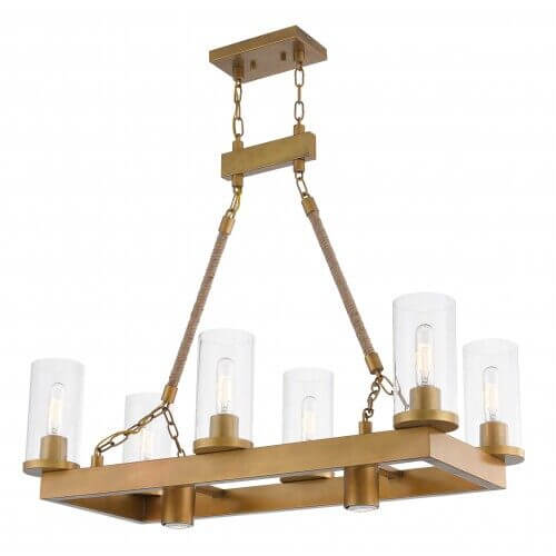 LIVEX LIGHTING 41066-26 Metuchen Linear Chandelier Winnipeg