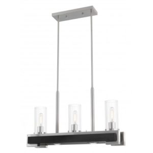 LIVEX LIGHTING 41073-91 Buttonwood Linear Chandelier Montreal