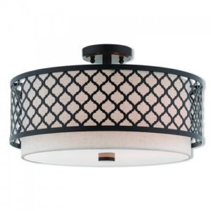 LIVEX LIGHTING 41113-92 Arabesque Ceiling Mount Ottawa