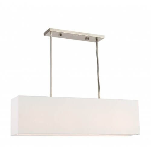 LIVEX LIGHTING 41155-91 Summit Linear Chandelier Halifax