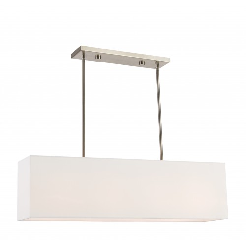 LIVEX LIGHTING 41155-91 Summit Linear Chandelier Halifax