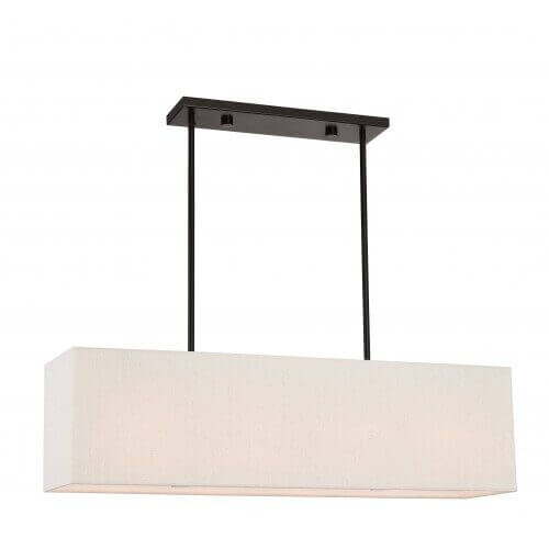 LIVEX LIGHTING 41156-92 Summit Linear Chandelier Halifax