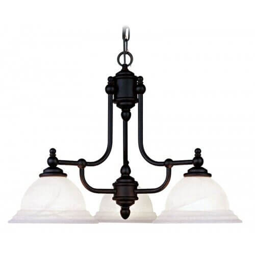 LIVEX LIGHTING 4253-04 North Port Dinette Chandelier Fredericton