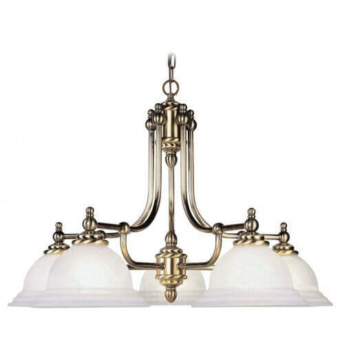 LIVEX LIGHTING 4255-01 North Port Dinette Chandelier Ottawa