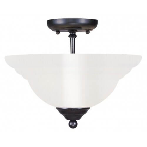 LIVEX LIGHTING 4259-04 North Port Ceiling Mount Fredericton