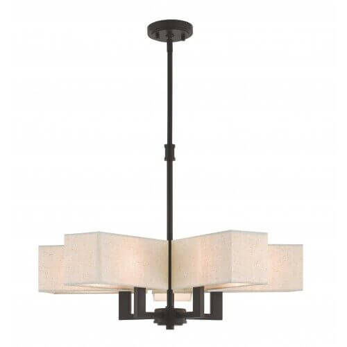LIVEX LIGHTING 42665-07 Rubi Chandelier Montreal