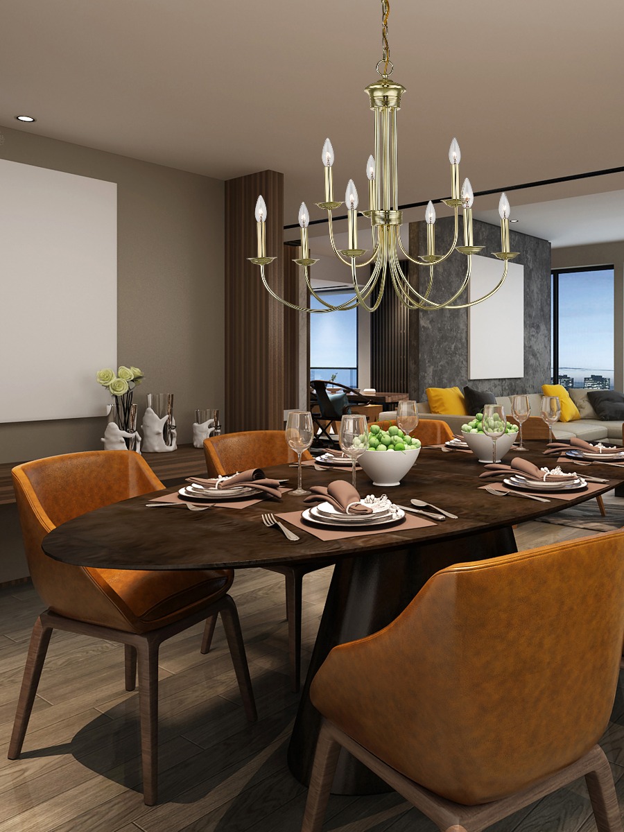 LIVEX LIGHTING 42687-02 Estate Chandelier Vancouver