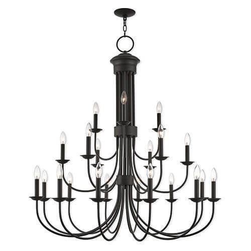 LIVEX LIGHTING 42688-07 Estate Grand Chandelier Montreal